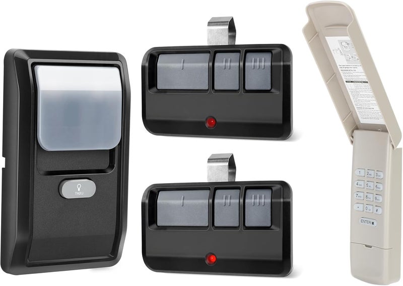 Pevxou 882LMW Multi-Function Wall Control Panel Compatible only with liftMaster Security+ 2.0 MyQ Garage Door Openers and 893Max for Liftmaster Chamberlain Craftsman Garage Door Opener Keypad Remote - Image 1